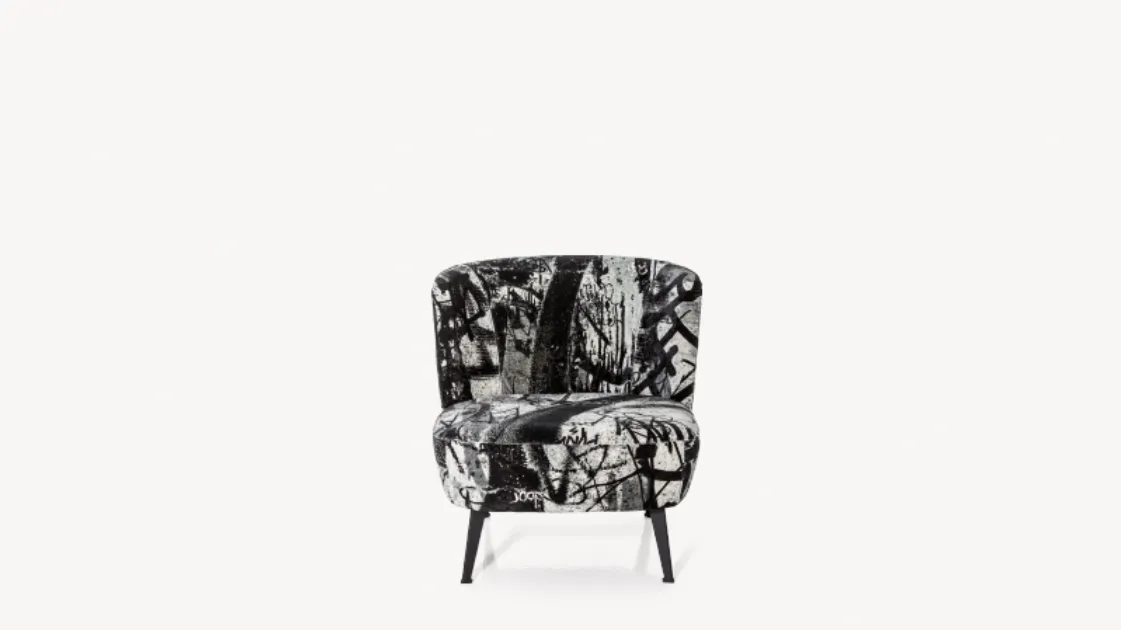 Poltroncina Gimme Shelter di Diesel Living with Moroso