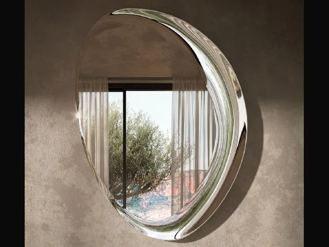 Specchio Ascot Magnum in cristallo specchiato di Cattelan Italia