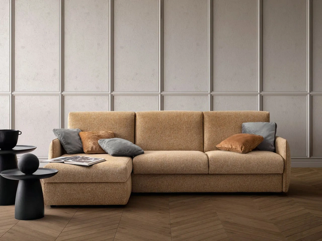 Divano Letto con penisola Wonder di Samoa