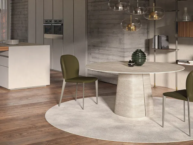 Tavolo Rado Keramik Round di Cattelan Italia