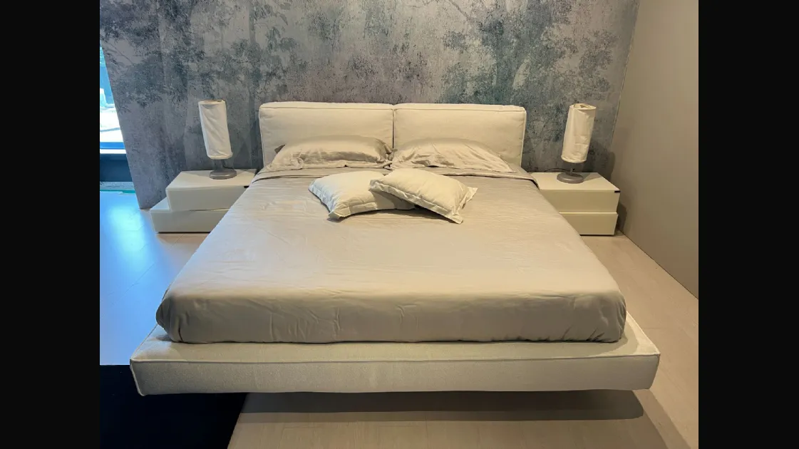 Letto matrimoniale Academy Piuma di Twils con box contenitore