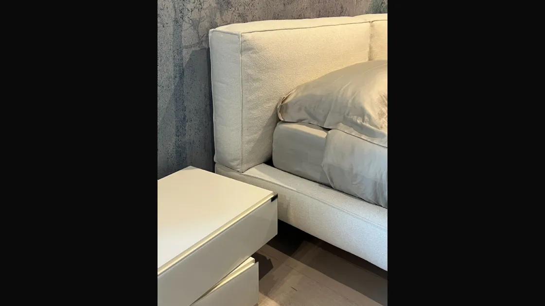 Letto matrimoniale Academy Piuma di Twils con box contenitore