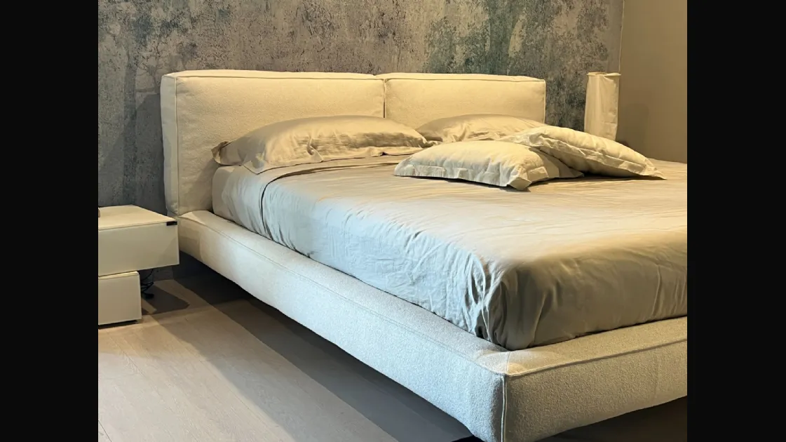 Letto matrimoniale Academy Piuma di Twils con box contenitore
