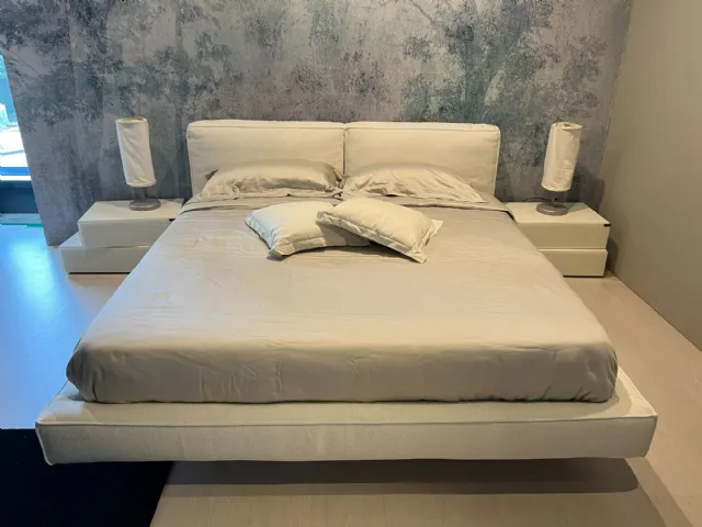 Letto matrimoniale Academy Piuma di Twils con box contenitore