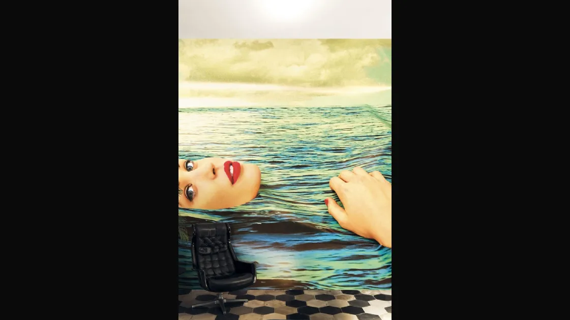 Carta da parati Be Water di London Art