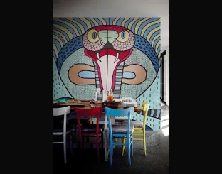 Carta da parati Cobra di London Art
