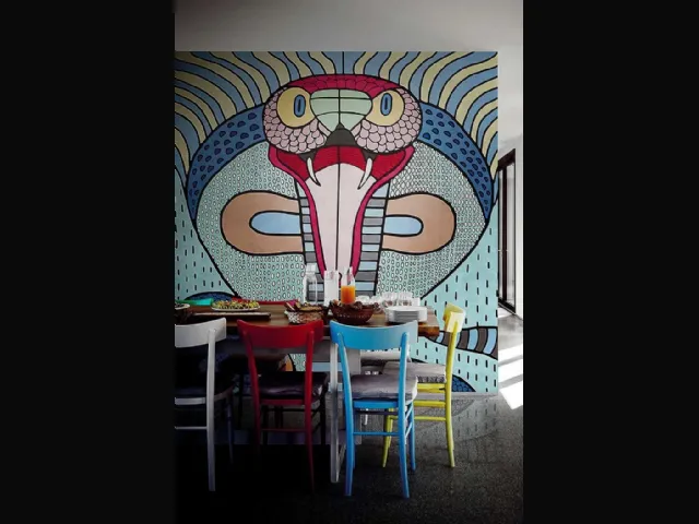 Carta da parati Cobra di London Art
