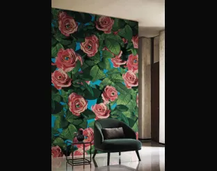 Carta da parati Eyes & Roses di London Art