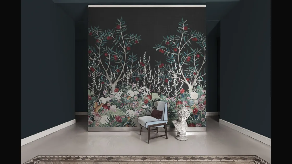 Carta da parati Fleurs Magiques di London Art