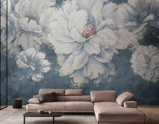 Carta da parati Flower Painting di Adriani e Rossi