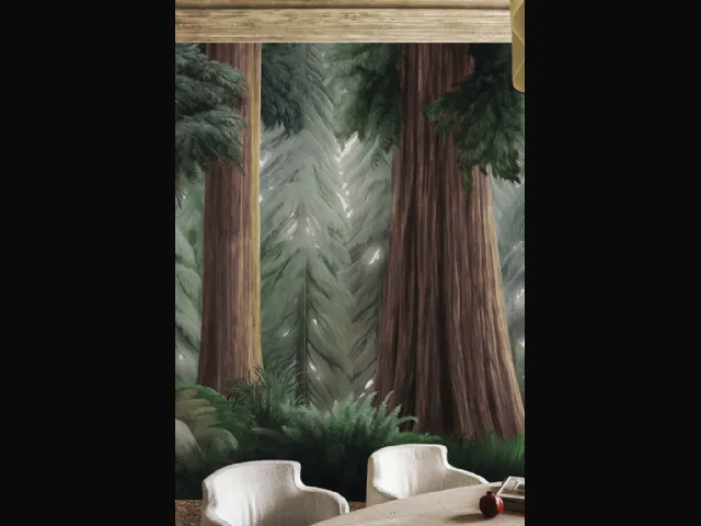 Carta da parati La Forêt Éternelle di London Art