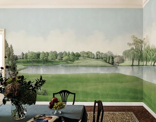 Carta da parati La Pelouse Royale di London Art