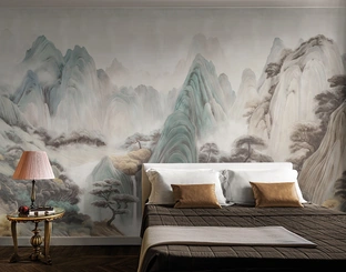 Carta da parati Les Rochers Mystiques di London Art