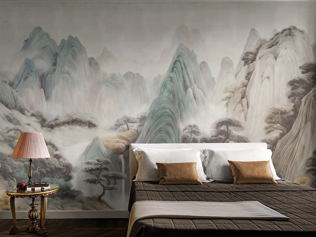 Carta da parati Les Rochers Mystiques di London Art