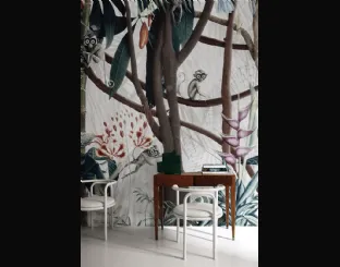 Carta da parati Looks in the Forest di London Art