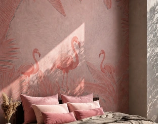 Carta da parati Pink di Adriani e Rossi
