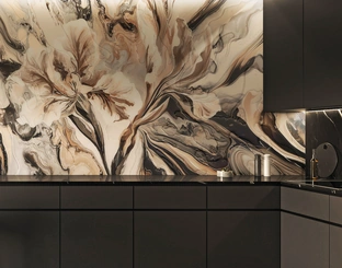 Carta da parati Silk Whispers di London Art