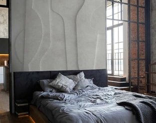 Carta da parati Threedi Grey di Adriani e Rossi