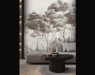 Carta da parati Wallpainting Tree di Adriani e Rossi