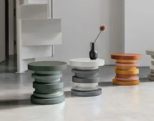 Tavolino di design 33 laccato vari colori di Tomasella