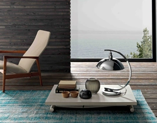 Tavolino trasformabile in ceramica Bessy di Altacom