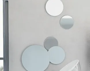 Specchio rotondo Bolle di Tomasella