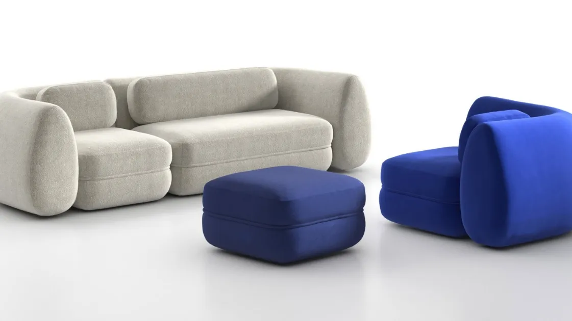 Pouf D-Scape di Dienne Salotti