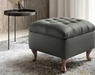 Pouf classico Calvin di Doimo Salotti