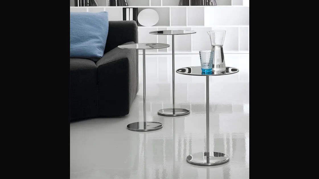 Tavolino rotondo Gliss di Cattelan Italia