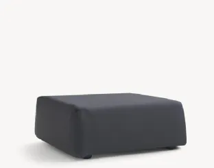 Pouf in tessuto Highlands di Moroso