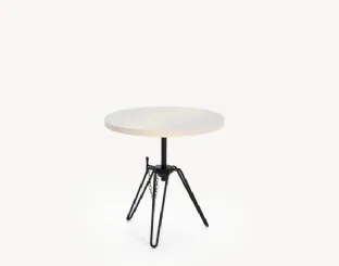 Tavolino rotondo Overdyed di Diesel Living with Moroso
