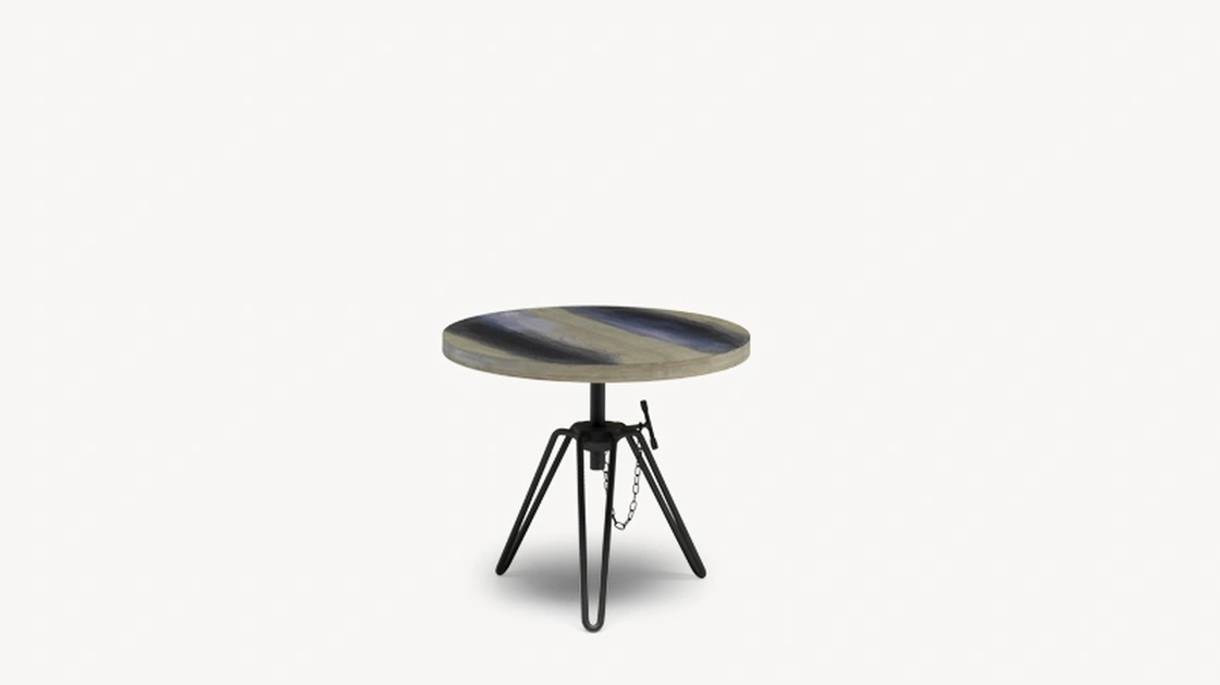 Tavolino rotondo Overdyed di Diesel Living with Moroso