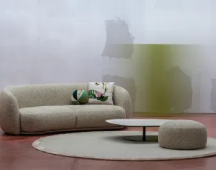 Pouf rotondo Pacific di Moroso