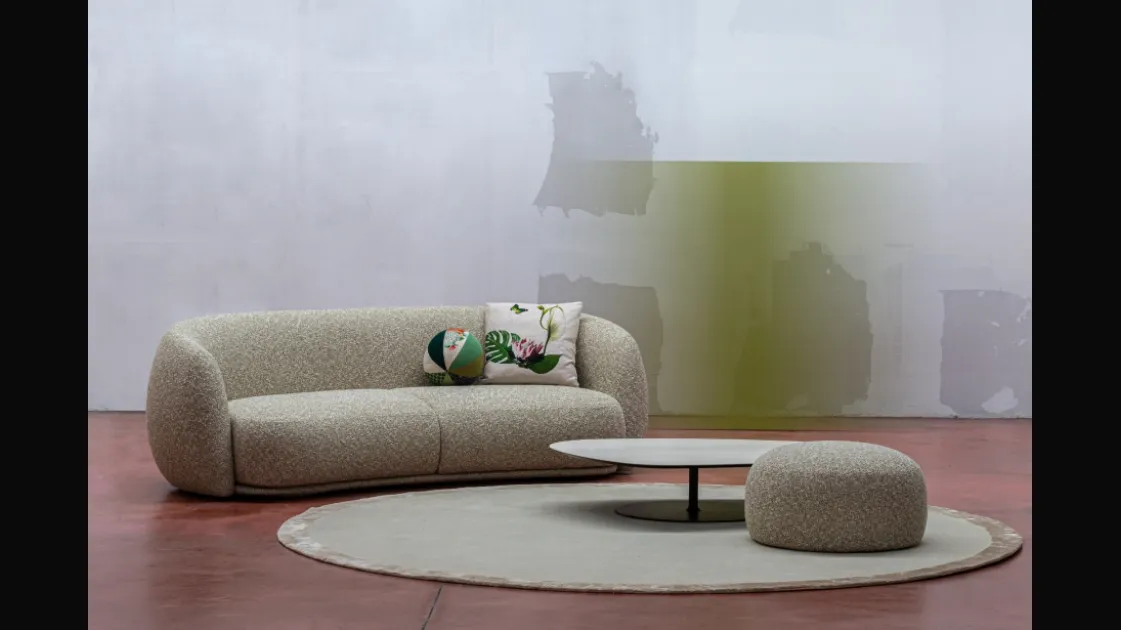 Pouf rotondo Pacific di Moroso