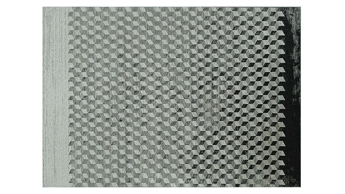 Tappeto Rubik in tessuto di cotone e ciniglia di Cattelan Italia