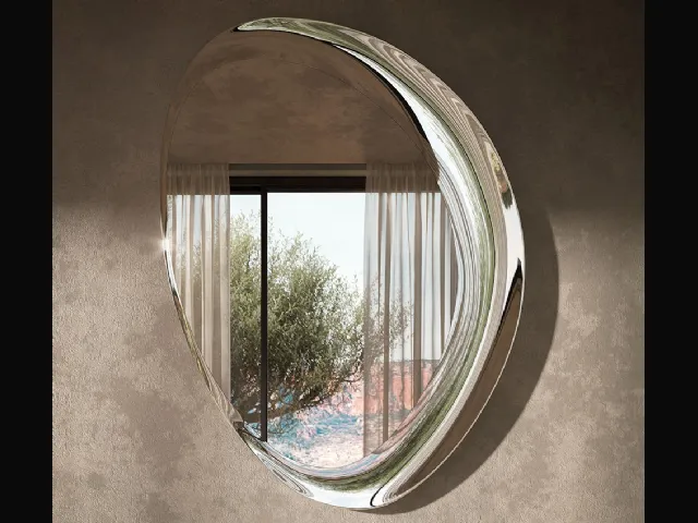Specchio Ascot Magnum in cristallo specchiato di Cattelan Italia