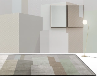 Tappeto Rainbow Rayon di Adriani e Rossi