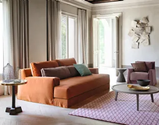 Tavolino rotondo in ottone Brass 43 di Gervasoni