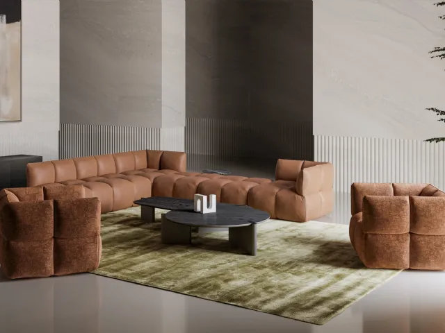 Tavolino in legno Flatiron coffee table di Bonaldo