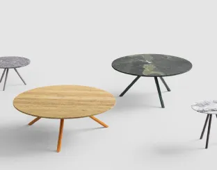 Tavolino Mini Heb con top in marmo di Desalto