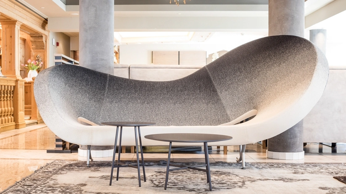 Tavolino in MDF laccato opaco Tia Maria di Moroso