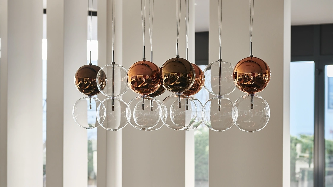Lampada a sospensione Apollo di Cattelan Italia