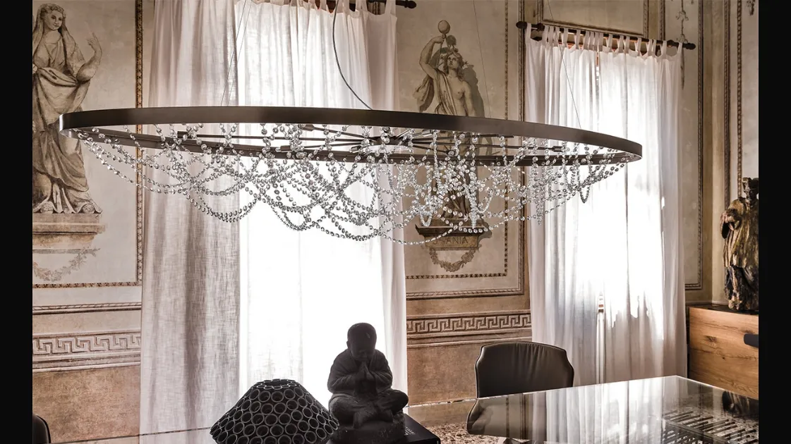 Lampada a sospensione Cristal di Cattelan Italia