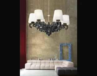 Lampada a sospensione in polietilene Crown of Love di Slide
