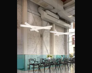 Lampada a sospensione moderna Mesh di Slide