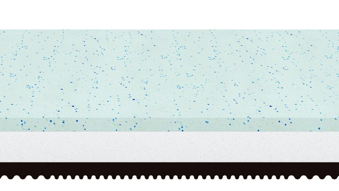 Materasso per bambini Gelfit in V-Gel Memory e Aquacell di Morfeus