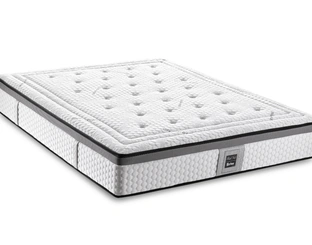Materasso Sinfonia-Bi-Comfort a molle insacchettate e memory di Morfeus