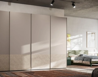 Armadio con anta scorrevole Level DN 42 di Orme