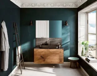 Mobile da Bagno sospeso 36e8 Project 1116 in legno di Lago