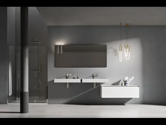 Mobile da Bagno sospeso Dafne 02 di Arcom